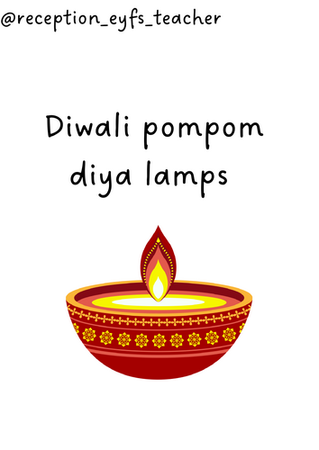 Diya Lamp Pompom Mats