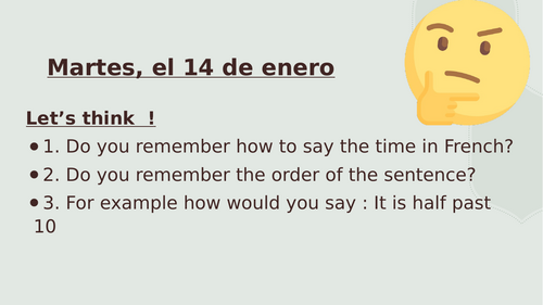 Que hora es? - Spanish - Time - S1