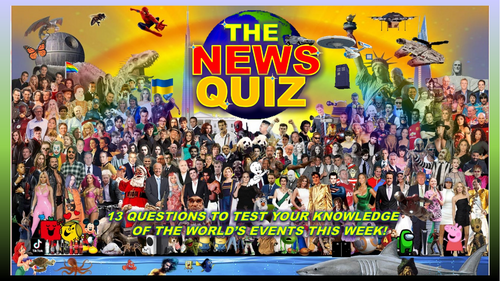 CURRENT THIS WEEK The News Quiz October November 4th - 11th 2024 Form Tutor Time Current Affairs