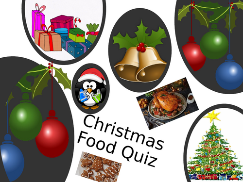 Christmas Quiz Festive Food