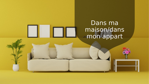 S1/S2 French - Dans ma maison