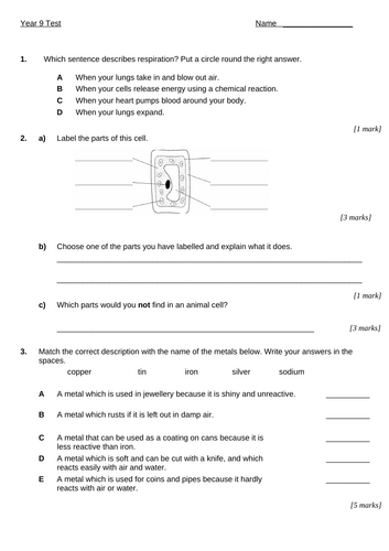 Test Science