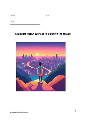 Exam project: A teenager’s guide to the future