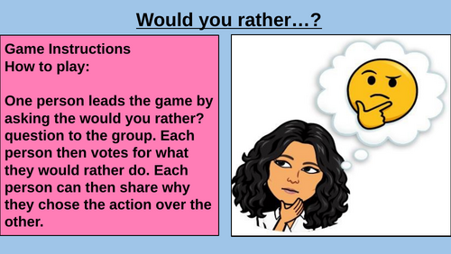 Would you rather game - Powerpoint edition