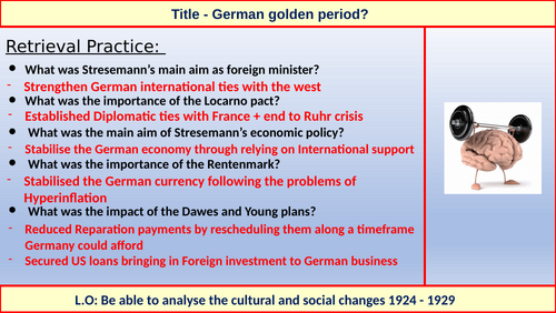 KS5 - German Golden Period