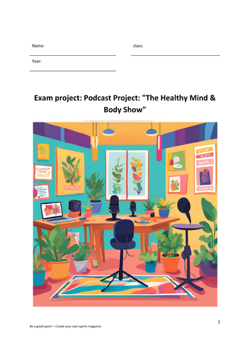 Exam project: Podcast Project: "The Healthy Mind & Body Show"