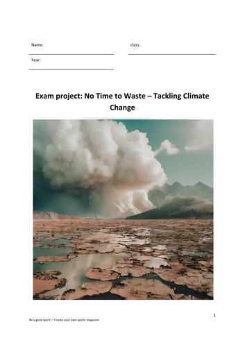 Exam project: No Time to Waste – Tackling Climate Change