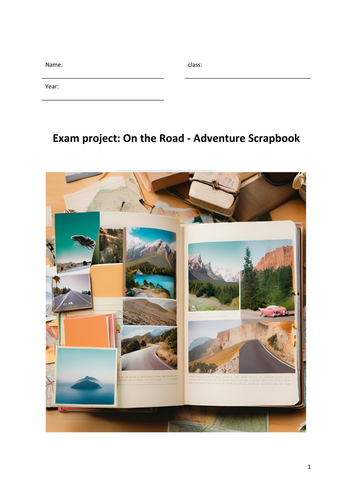 Exam project: On the Road - Adventure Scrapbook