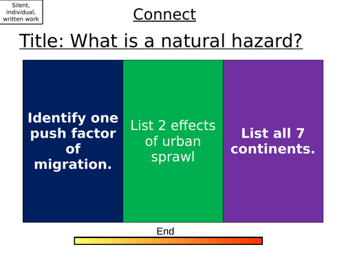 What is a natural hazard