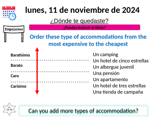 Dónde te quedaste, module 2