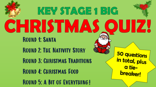 KS1 Big Christmas Quiz!