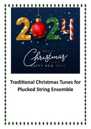 Traditional Christmas tunes for Plucked String Ensemble