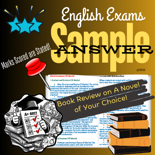 English Book Review Writing: Sample Answer & Exam Tips Explained for GCSE & IGCSE Students' Prep