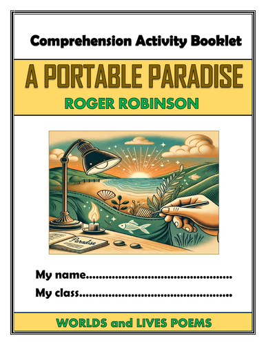 A Portable Paradise - Comprehension Activities Booklet!