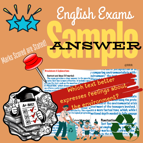 IGCSE English Exam Question & Answer: Environment (Marks Explained, Features Explored & Mini Guide)