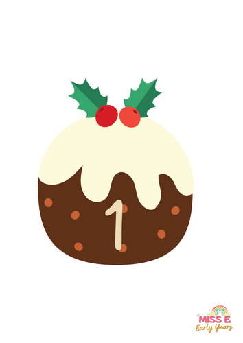 Christmas Pudding Numbers