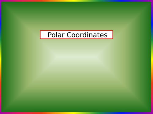 FM - Polar Coordinates 1 - PTH