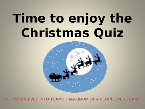 End of year trivia / quiz 2024