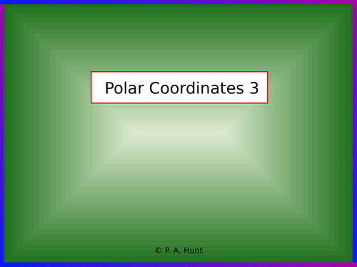 Core Pure - Polar Coordinates 3