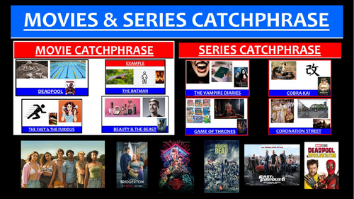 2024 MOVIE & SERIES Catchphrase!