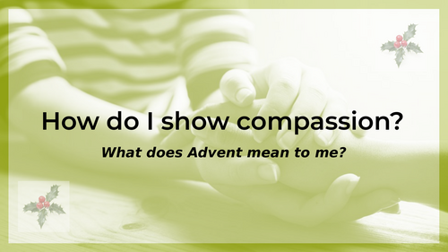 Compassion Advent Assembly December 1st Preparing for Christmas