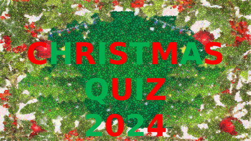 Christmas quiz 2024