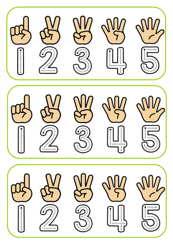 1-5 Number Formation Pack