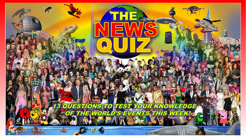 CURRENT THIS WEEK The News Quiz November 25th - December 2nd 2024 Form Tutor Time Current Affairs