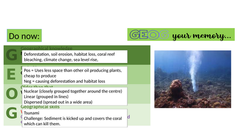 L7 - Life in Coral Reef (KS3 Geography)