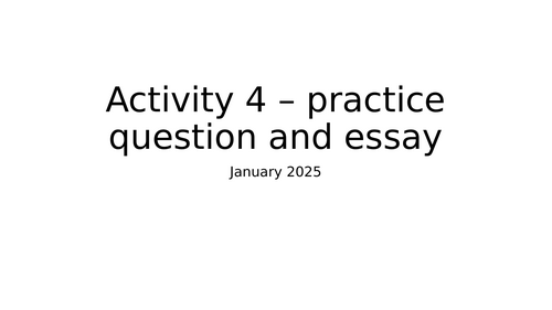 BTEC L3 Unit 4 - Activity 4 January 2025 Enquiries into Current Research in HSC practice scenario