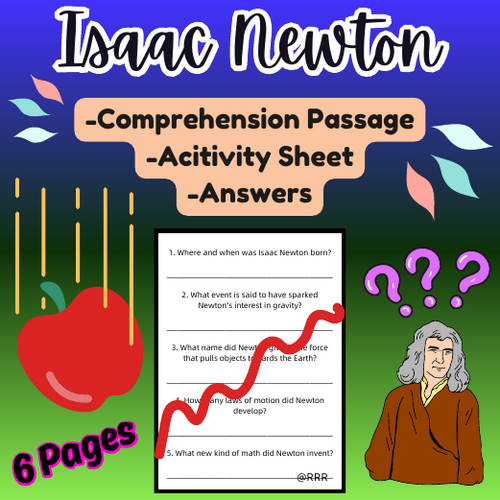 Isaac Newton: The Scientist Who Revolutionized the World: Reading & Activity for Kids (Mini Lesson)