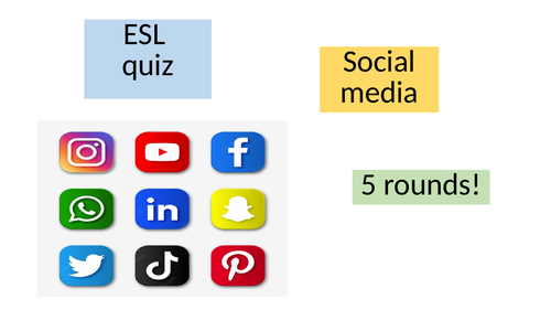 ESL Social Media Quiz