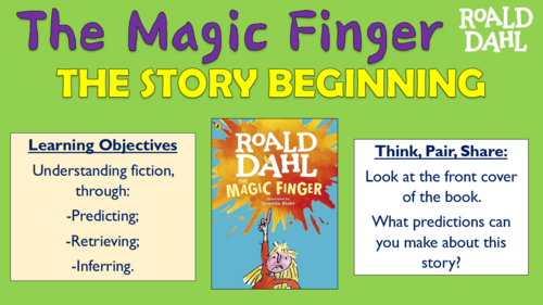 The Magic Finger - The Story Beginning - Double Lesson!