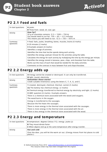 ks3 answer science physics