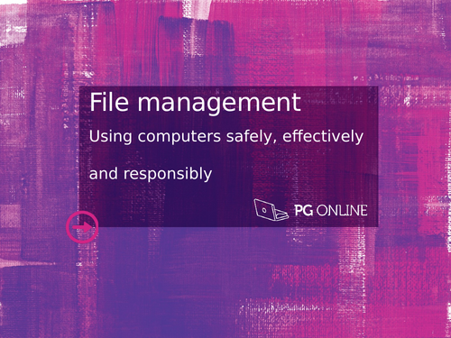 file management | Teaching Resources