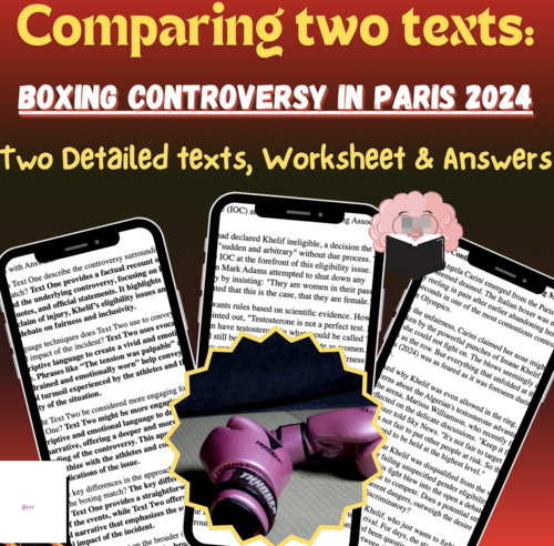 Paris 2024 Olympic Boxing Match: A Controversial Clash - Compare & Contrast for IGCSE & GCSE Kids!