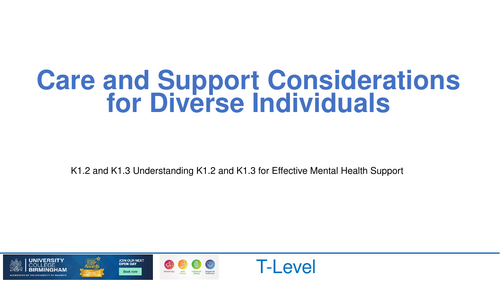 Understanding K1.2 and K1.3 for Effective Mental Health Support
