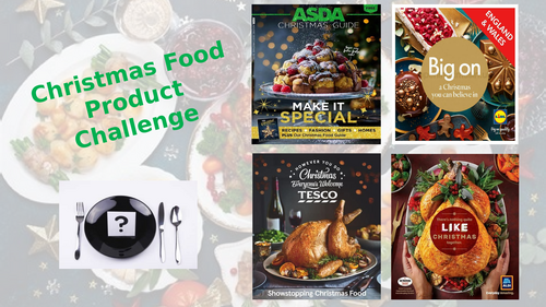 2024 Business Cover Lesson Christmas - New Food Product Challenge