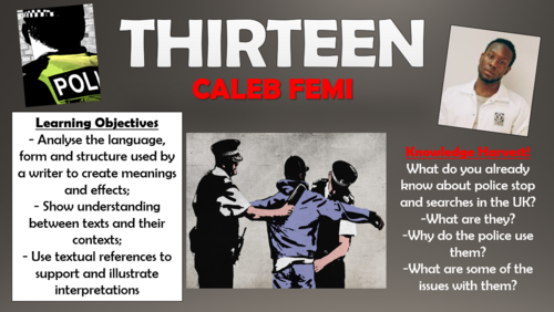 Thirteen - Caleb Femi - Lesson!