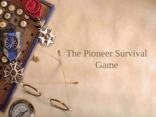 Pioneer Survival Powerpoint Game