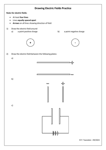 Lesson: Electric Fields