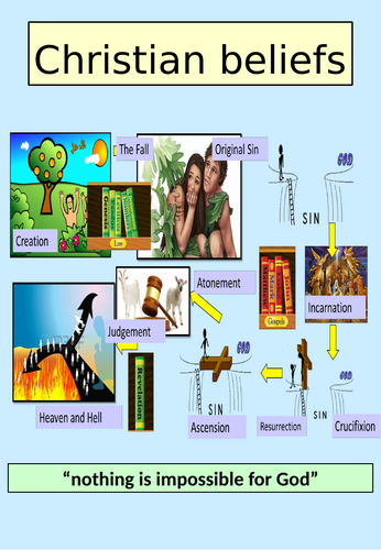 GCSE Christian beliefs guide and workbook