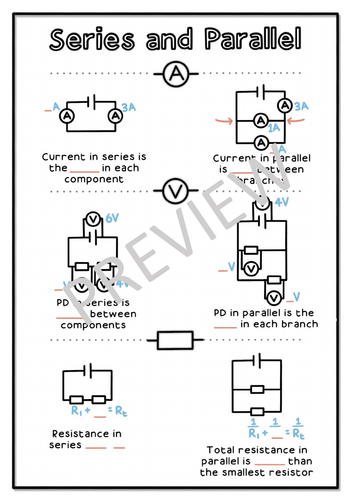 Worksheet: Series and Parallel Circuits