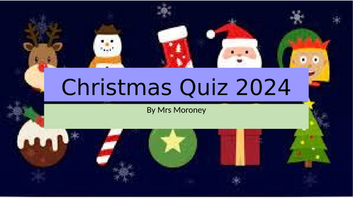 Christmas Quiz 2024