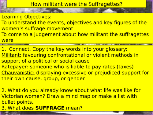 How militant were the Suffragettes_