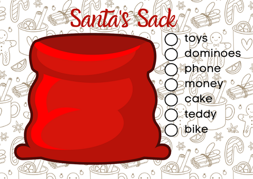 Santa's Sack phonics