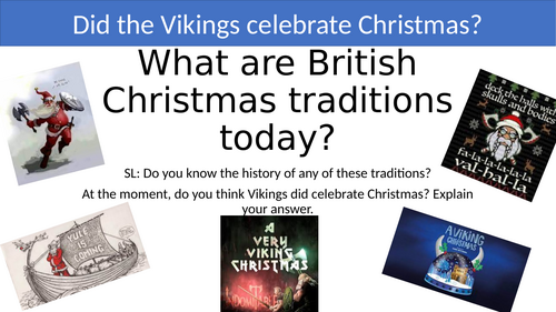 How have the Vikings influenced Christmas?