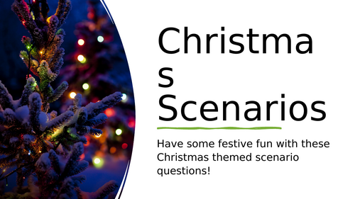 A-Level Law: Christmas Themed Scenario Questions - Eduqas Contract