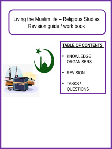 Workbook - Living the Muslim life- Edexcel Spec B