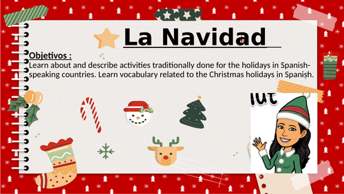 Spanish - La Navidad (Christmas activities)